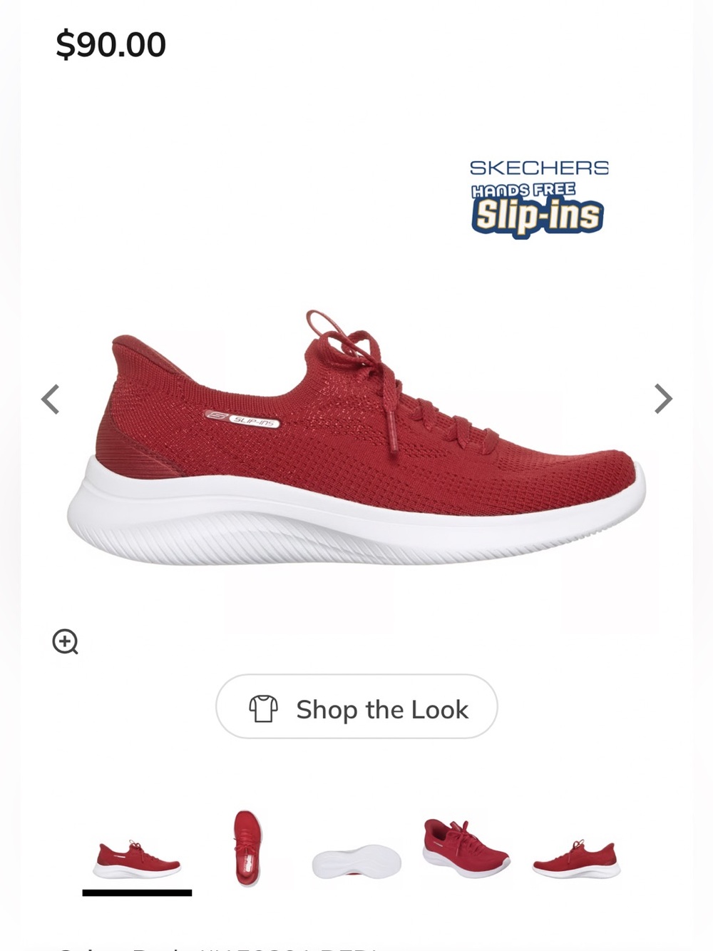 Skechers Ultra Flex 4.0 Womens Sz 9 15801 Red New Without Box $90 Retail ❤️